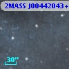 2MASS J00442043+4136446