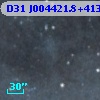D31 J004421.8+413811.0