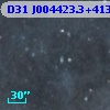 D31 J004423.3+413859.9