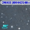 2MASS J00442540+4130016