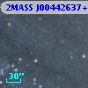 2MASS J00442637+4126077