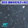 D31 J004428.7+412310.3