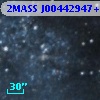 2MASS J00442947+4152109