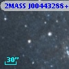 2MASS J00443288+4121357
