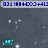 D31 J004433.3+413201.8