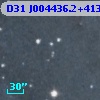 D31 J004436.2+413156.7