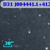 D31 J004441.1+412243.4