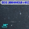 D31 J004443.0+412212.2