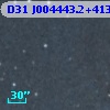 D31 J004443.2+413848.8