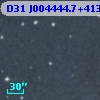 D31 J004444.7+413926.9