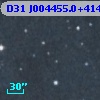 D31 J004455.0+414435.1