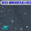 D31 J004457.6+413938.2