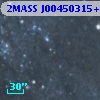 2MASS J00450315+4136508