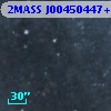 2MASS J00450447+4152175