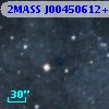 2MASS J00450612+4154216