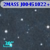 2MASS J00451022+4144453