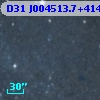 D31 J004513.7+414210.4
