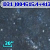 D31 J004515.4+413836.6