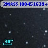 2MASS J00451639+4126355