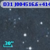 D31 J004516.6+414458.5
