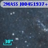 2MASS J00451937+4137381