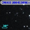 2MASS J00453096+4122504