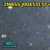 2MASS J00453157+4138000