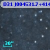 D31 J004531.7+414919.5