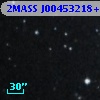 2MASS J00453218+4124515
