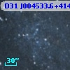 D31 J004533.6+414649.4