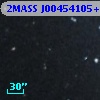 2MASS J00454105+4132539