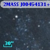 2MASS J00454131+4144228