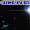 XBS J042417.9-571539