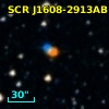 2MASS J16084557-2913057