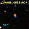 2MASS J05331027-3908557