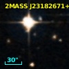 2MASS J23182671+0030561