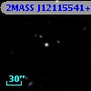 2MASS J12115541+0130399