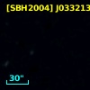 [SBH2004] J033213.87-275034.0