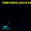 [SBH2004] J033254.97-274507.1