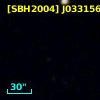 [SBH2004] J033156.32-275256.5