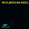 RCS J022144-0321.7