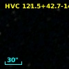 HVC 121.5+42.7-143