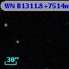 WN B1311.8+7514m