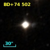 BD+74   502