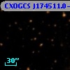 CXOGCS J174511.0-284635