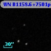 WN B1158.6+7501p