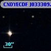 CXOYECDF J033309.8-273357