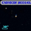 CXOYECDF J033143.1-274750