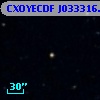 CXOYECDF J033316.0-274435