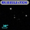 RX J1151.1+7324